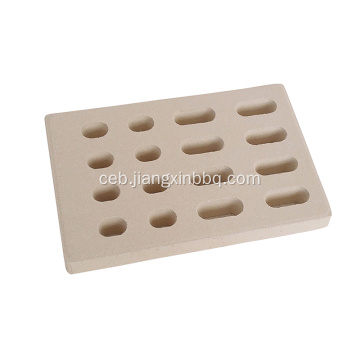 Ceramic Brick flame tamer para sa BBQ